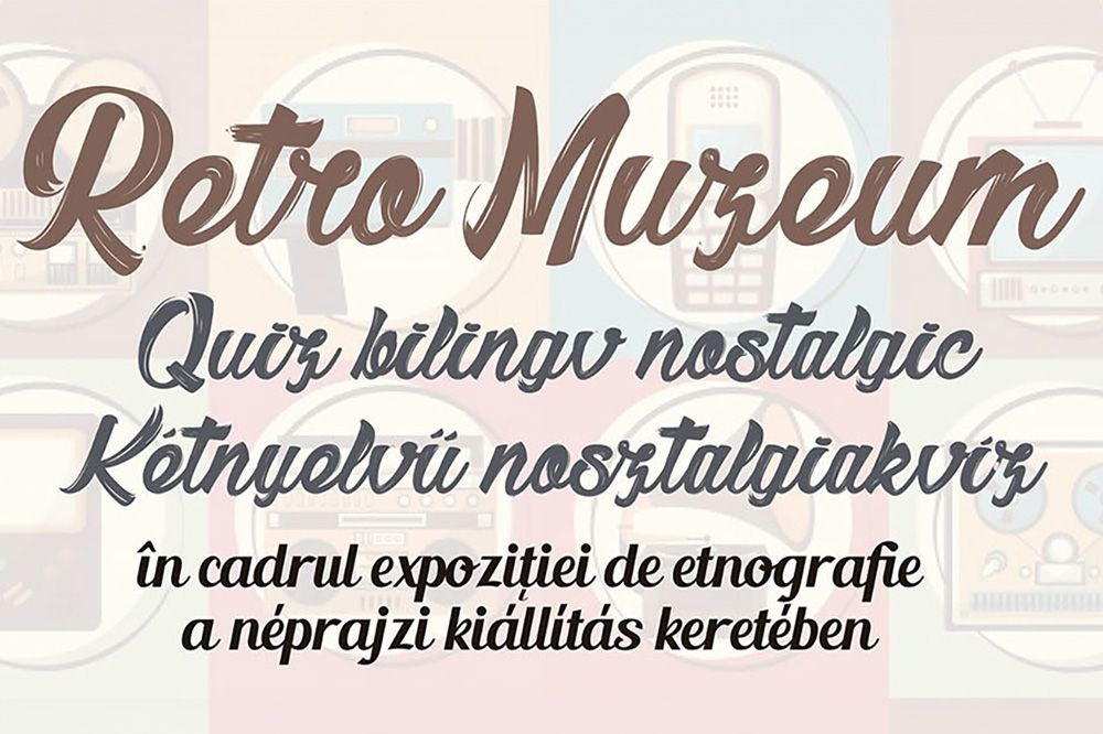 Retró MúzemKvíz – Egy kétnyelvű nosztalgiakvíz igaz-barátoknak