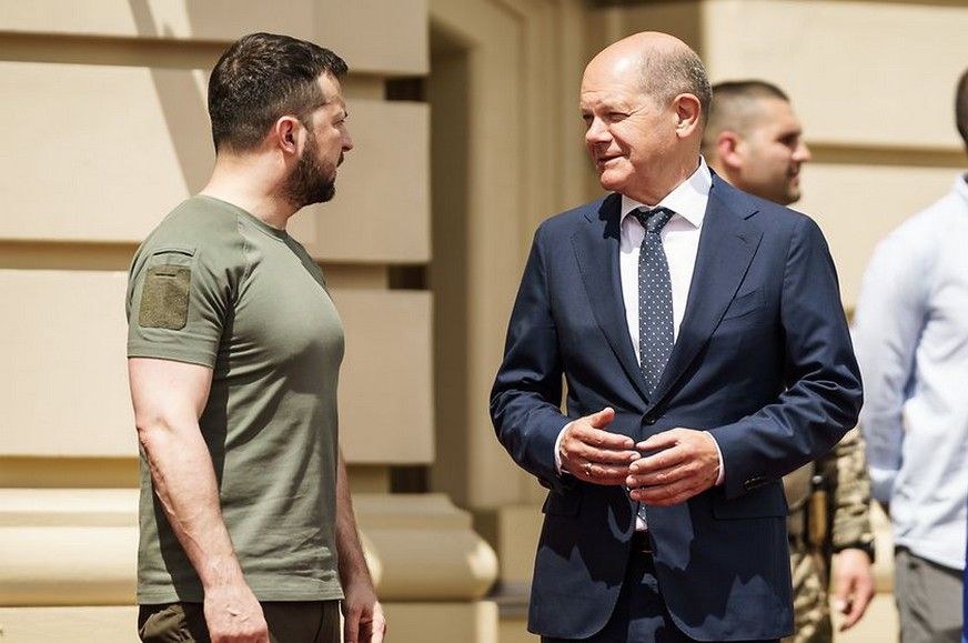 Scholz: Putyin az EU elpusztítására tör, mert fél a demokráciától