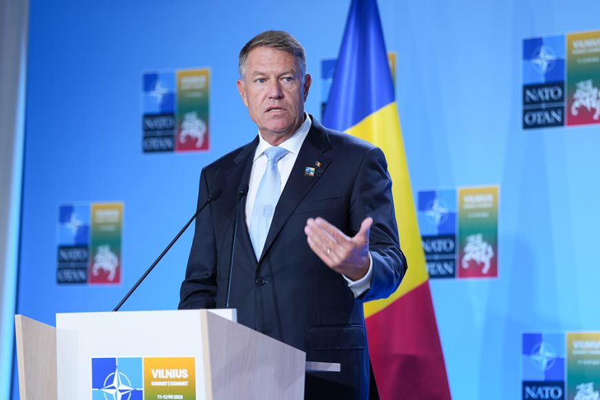 Iohannis: a román légierő a román hadsereg modern és fontos alkotóeleme