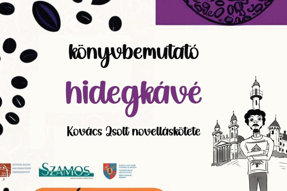 Hidegkávé - Kovács Zsolt kvízmester novelláskötetének bemutatójára kerül sor