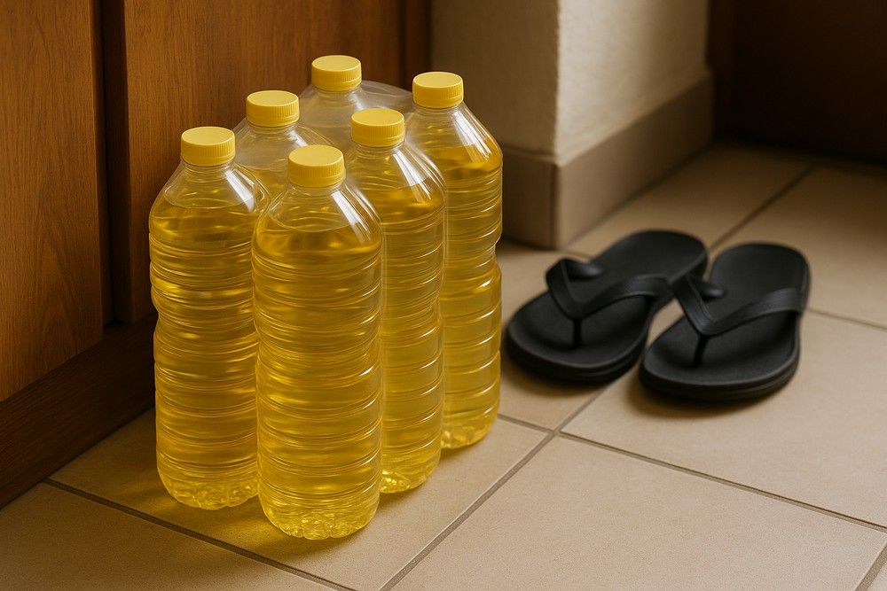 Ellopott hat liter olajat, két évre börtönbe küldik a Szatmár megyei asszonyt