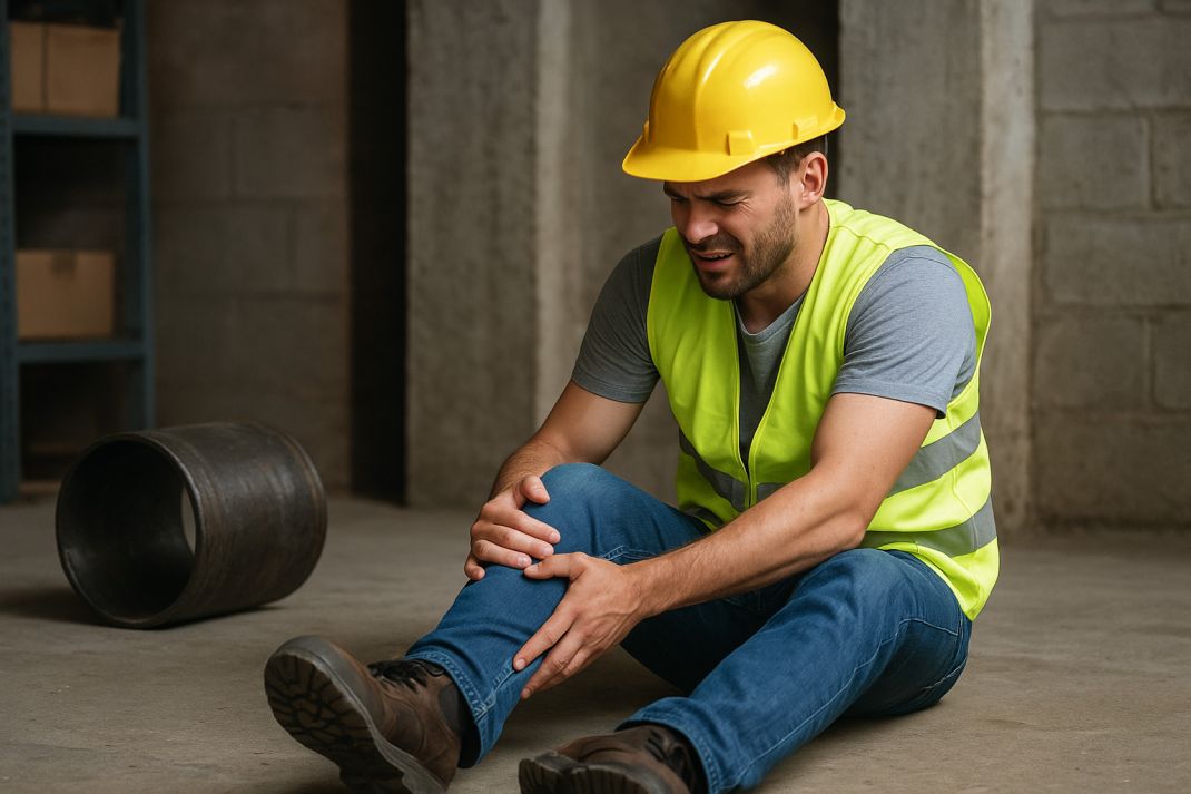 Munkahelyi baleset egy szatmári üzemben. Lábsérüléssel került kórházba egy férfi