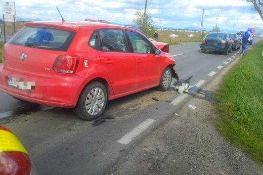 Újabb baleset Szatmár megyében! Ezúttal három autó ütközött össze