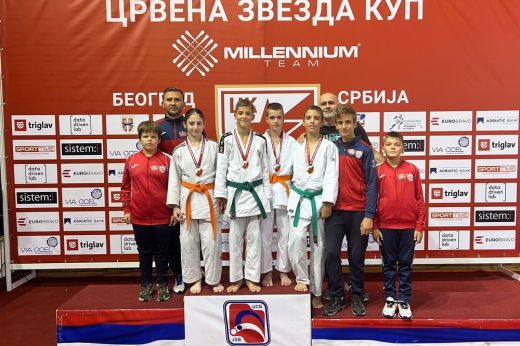 Érmekkel tértek haza egy erős szerbiai tornáról az Olimpia VSK judokái