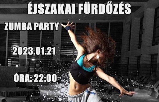 Zumbával fűszerezett éjszakai fürdőzés az Aquastarban