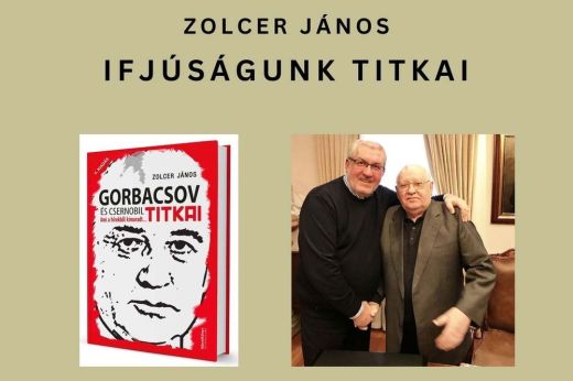 Zolcer János: Ifjúságunk titkai - könyvbemutató és kötetlen beszélgetés a 80-as évek titkairól