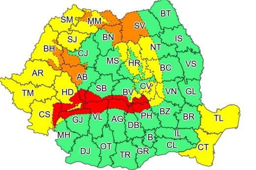 Hóviharok lesznek a Déli-Kárpátokban, erősödik a szél az erdélyi megyékben is