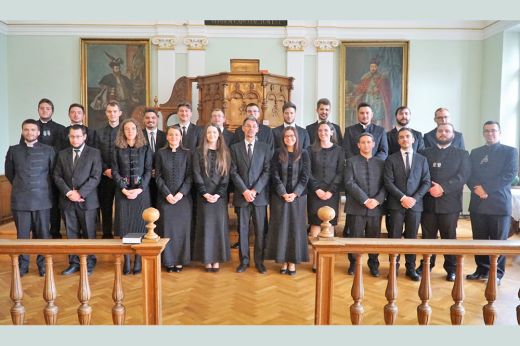 Magiszteri vizsgát tett végzősök átadása egyházi szogálatra Kolozsváron