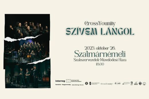 Szívem lángol! – Vasárnap CrossYounity koncert lesz Szatmárnémetiben