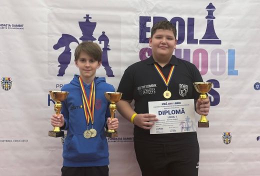 Három aranyérem! A CSM Olimpia sakkozói az Országos Iskolai Bajnokságon bizonyítottak