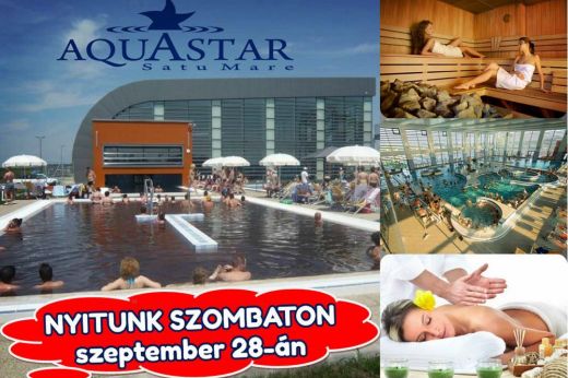    Vigyázz, kész, csobbanj! Szombattól ismét megnyitja kapuit az Aquastar