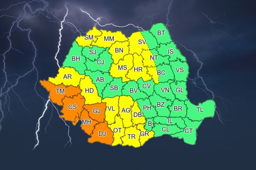 Viharos lesz az időjárás Szatmár megyében is
