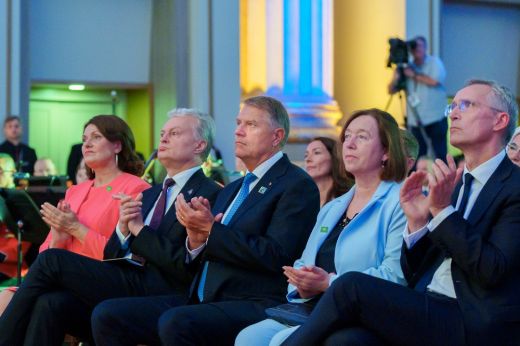 Iohannis öt másik vezetővel együtt közös nyilatkozatot írt alá Ukrajna légvédelmének megerősítéséről