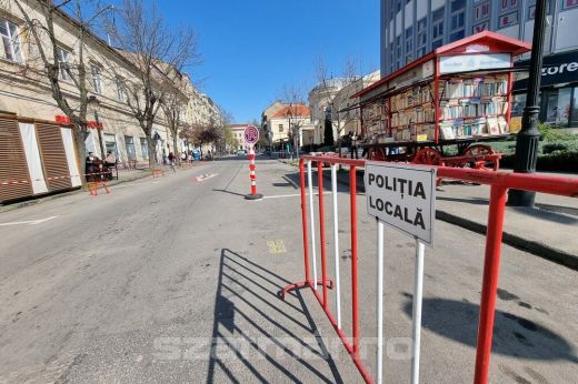 Forgalomkorlátozás lesz hétfőtől Szatmárnémeti egyik fontos utcájában