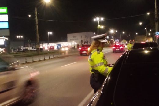 A gyorshajtók mellett alkohol és drog hatása alatt vezetőket is fogtak szombat éjszaka a szatmári rendőrök - KÉPEK