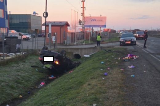 Súlyos közlekedési baleset Szatmárnémetiben: gyerekek is kórházba kerültek