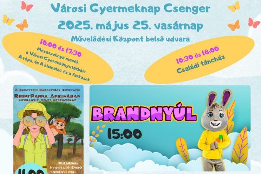 Színes programcsokorral ünneplik vasárnap a gyereknapot Csengerben