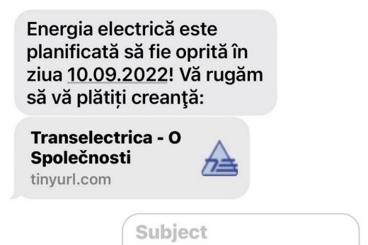SMS-es csalásra figyelmeztet az áramszolgáltató