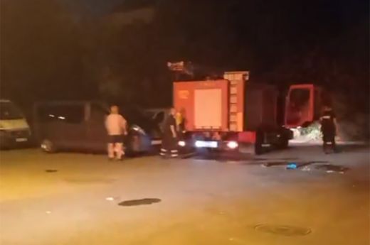 Megégett egy hajléktalan férfi szombat este Szatmárnémetiben