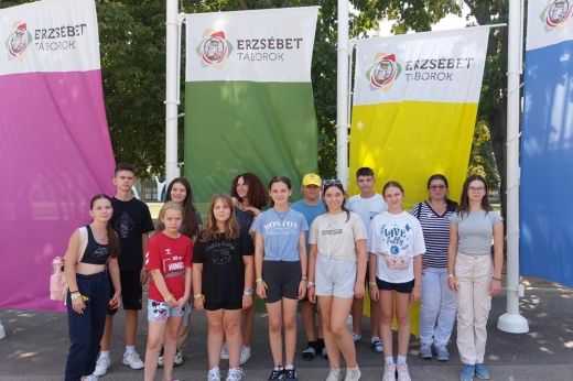 Kölcseysek is részt vettek az élménydús Erzsébet-táborban