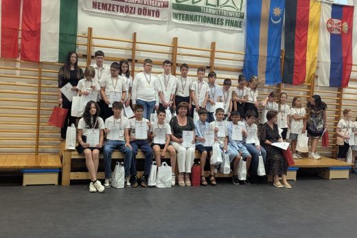 Újabb szatmári siker! Remekelt a II. Rákóczi Ferenc Általános Iskola Noname csapata a nemzetközi Bolyai Matematika Csapatversenyen