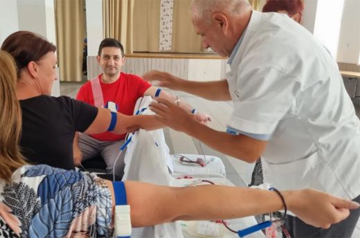 Véradás Kaplonyban - több mint harmincan jöttek el