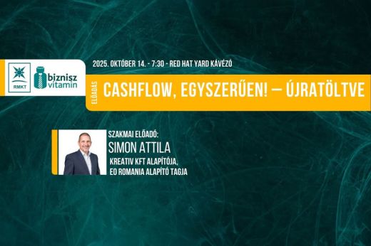 Cashflof, egyszerűen! – Újratöltve, BizniszVitamin, Reggeli inspiráció