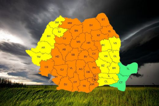 Viharokra kell felkészülni Szatmár megyében is