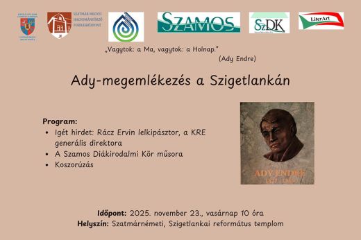 Ady-megemlékezés a Szigetlankán