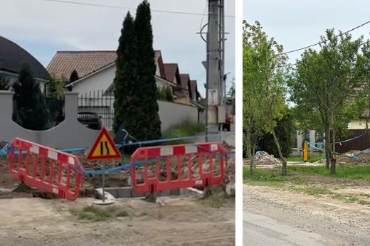 Sokaknak okoz kellemetlenséget  a Darai út és környéke ivóvízhálózatának bővítése - még két hónapig is eltarthat