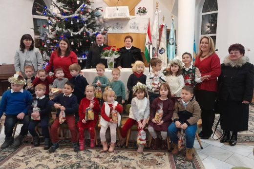 A Szamos-Negyedi gyülekezetben szerepeltek az Árva Bethlen Kata óvoda gyermekei