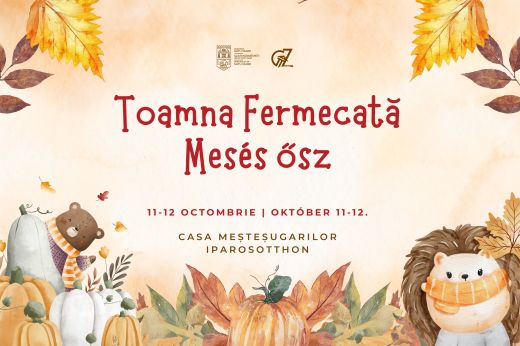 Mesés ősz – október 11-én és 12-én a mesék varázslatos birodalma beköltözik az Iparosotthonba