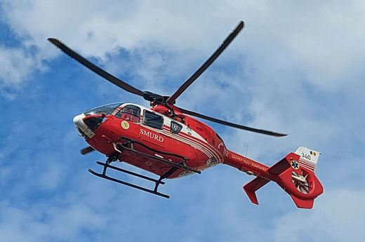 Ismét közlekedési baleset miatt kellett riasztani a mentőhelikoptert