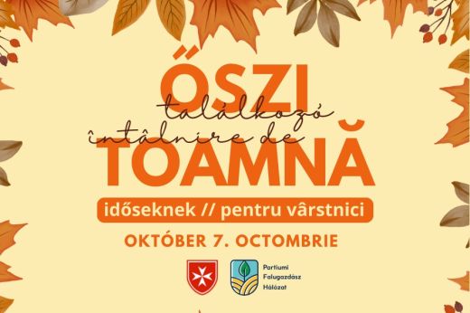 Őszi találkozó időseknek a Máltai Szeretetszolgálat és Partiumi Falugazdászok szervezésében