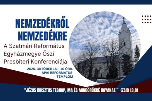 Őszi presbiteri konferenciát szerveznek Apában