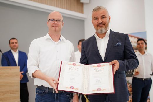 Pro Urbe oklevéllel tüntették ki Szatmárnémetiben Horațiu Bonea céllövőt