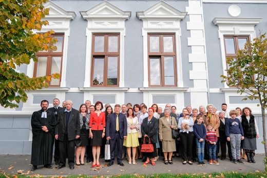 Hálát adott az imaház felújításáért a szatmári evangélikus gyülekezet