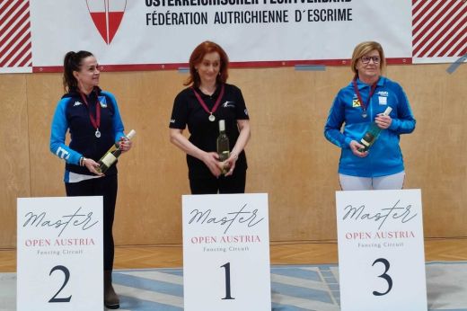 Aranyérmet szerzett Grazban Szereday Judit, veterán tőrvívó