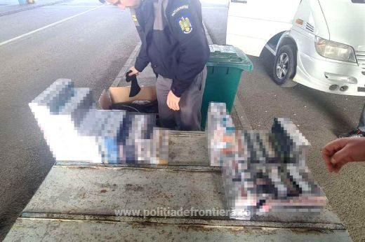 Több száz lej értékű cigaretta került egy ukrán nő csomagjaiból - KÉPEK