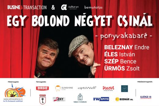 „Egy bolond négyet csinál!“ kabaréest Rejtő Jenő nyomán