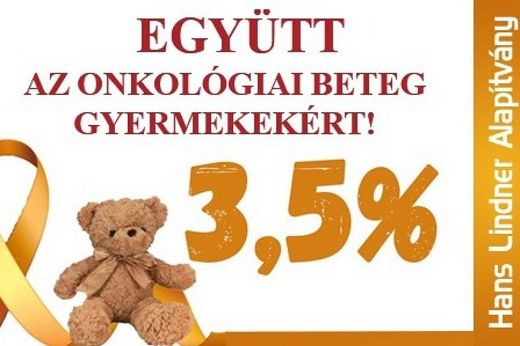 Növeld 3,5%-oddal az onkológiai beteg gyermekek gyógyulási esélyeit!