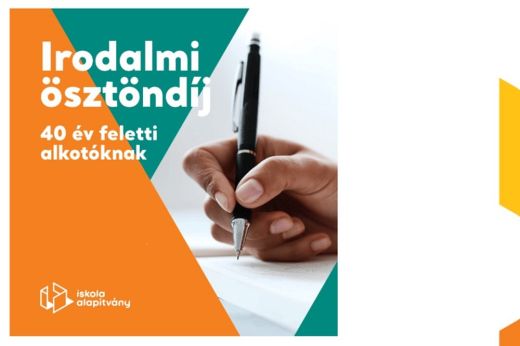 Pályázati kiírás – Irodalmi ösztöndíj 40 év feletti alkotóknak