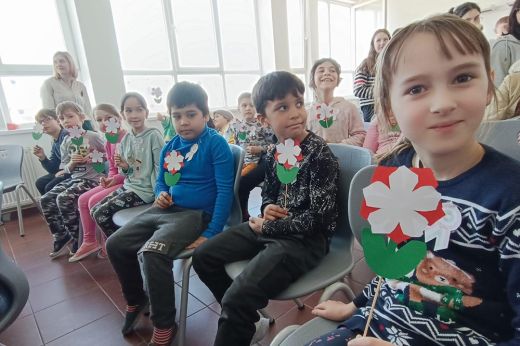 Március 15. a Ion Creangă Általános Iskolában