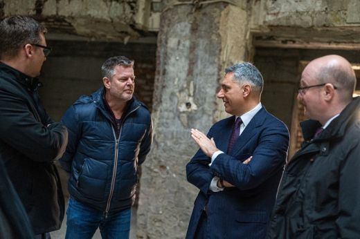 A Pannónia szállót is megtekintette szatmári látogatása során Lázár János