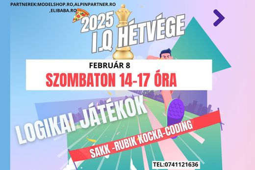 Harmadik alkalommal is megrendezik a IQ-sakk-Rubik-kocka-programozás délutánt Szatmárnémetiben