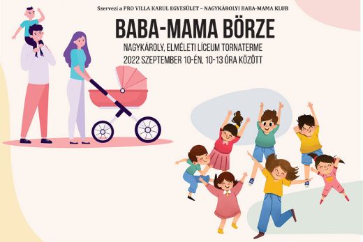 Szombaton baba-mama börzét szervez a nagykárolyi Pro Villa Karul Egyesület