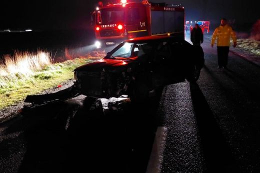 Súlyos közlekedési baleset történt Nagykároly és Gencs között