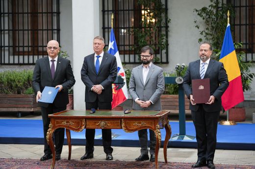 Együttműködési memorandumot írtak alá Románia és Chile katasztrófa-elhárításért felelős intézményei között