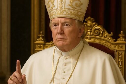 Íme, így festene Donald Trump pápaként - Saját maga osztotta meg a képet a közösségi médiában