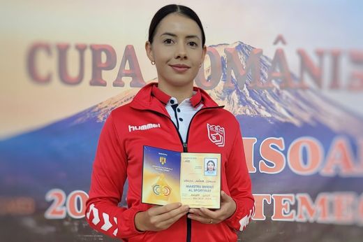 Magas rangú elismerést kapott a Román Kupa-győztes Vancsa Daiana